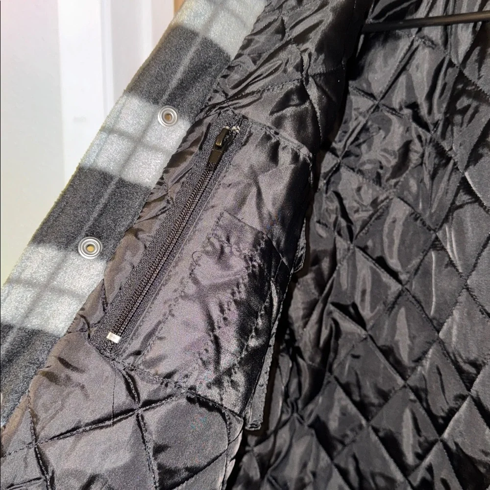 CATerpillar Active Work Plaid Hooded Fleece Jacket Lined Sold-out Sixe X-Large - Picture 6 of 8